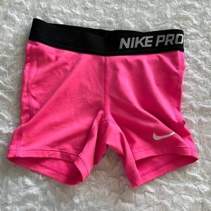 pink nike pros